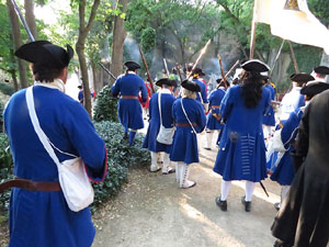 Girona resisteix! Jornades de recreaci&oacute; hist&ograve;rica de la Guerra de Successi&oacute;. Combat als Jardins dels Alemanys