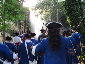 Girona resisteix! Jornades de recreaci&oacute; hist&ograve;rica de la Guerra de Successi&oacute;. Combat als Jardins dels Alemanys