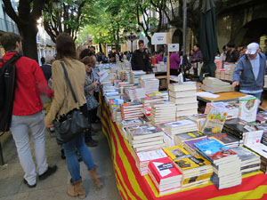 Sant Jordi 2015 a Girona