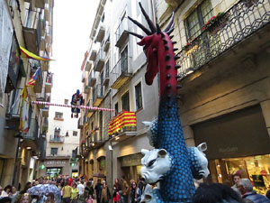 Sant Jordi 2015. Cercavila amb el Beatusaure