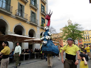 Sant Jordi 2015. Cercavila amb el Beatusaure