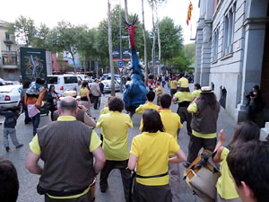Sant Jordi 2015. Cercavila amb el Beatusaure