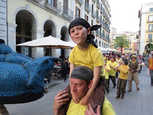 Sant Jordi 2015. Cercavila amb el Beatusaure