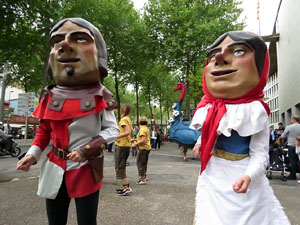 Sant Jordi 2015. Cercavila amb el Beatusaure