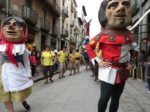 Sant Jordi 2015. Cercavila amb el Beatusaure