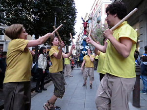 Sant Jordi 2015. Cercavila amb el Beatusaure