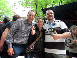 Sant Jordi 2015 a la Llibreria Geli. Signatures de llibres