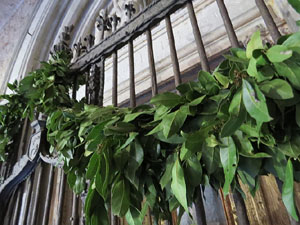 Temps de Flors 2015. Decoració floral del claustre de la Catedral