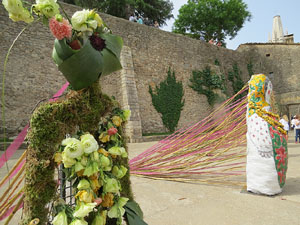 Temps de Flors 2015. La pla&ccedil;a dels Jurats