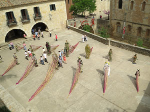Temps de Flors 2015. La pla&ccedil;a dels Jurats