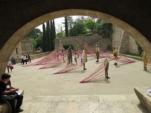 Temps de Flors 2015. La pla&ccedil;a dels Jurats