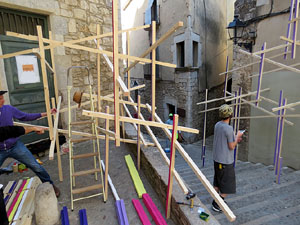 Temps de Flors 2015. La preparaci&oacute;