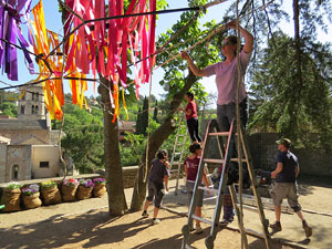 Temps de Flors 2015. La preparaci&oacute;