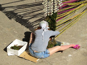 Temps de Flors 2015. La preparaci&oacute;