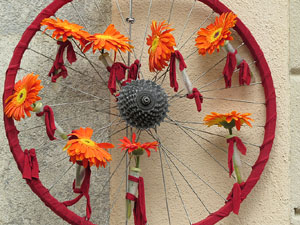 Temps de Flors 2015. Esgl&eacute;sia dels Dolors i Centre Cultural La Merc&egrave;