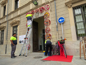 Temps de Flors 2015. Esgl&eacute;sia dels Dolors i Centre Cultural La Merc&egrave;