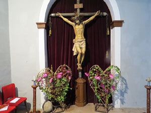 Temps de Flors 2015. Esgl&eacute;sia dels Dolors i Centre Cultural La Merc&egrave;