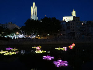 Temps de Flors 2015. El riu Onyar