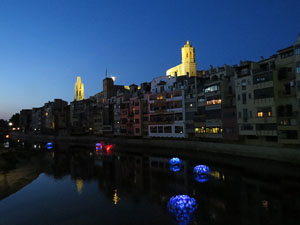 Temps de Flors 2015. El riu Onyar