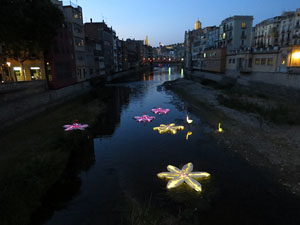 Temps de Flors 2015. El riu Onyar