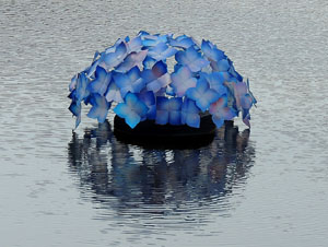 Temps de Flors 2015. El riu Onyar