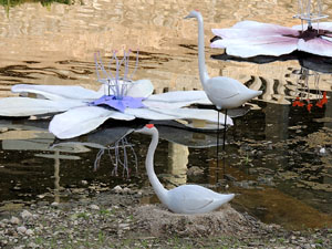 Temps de Flors 2015. El riu Onyar