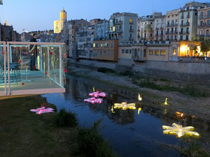 Temps de Flors 2015. El riu Onyar