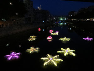 Temps de Flors 2015. El riu Onyar