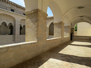 Temps de Flors 2015. Claustre del monestir de Sant Daniel