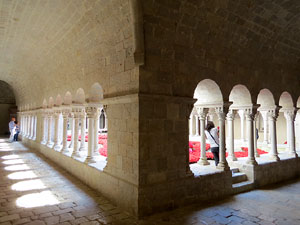 Temps de Flors 2015. Claustre del monestir de Sant Daniel