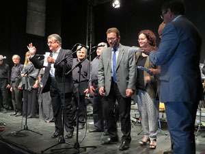 Temps de Flors 2015. Estrena de la sardana Temps de Flors d'Eduard Font Coll