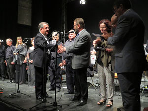 Temps de Flors 2015. Estrena de la sardana Temps de Flors d'Eduard Font Coll