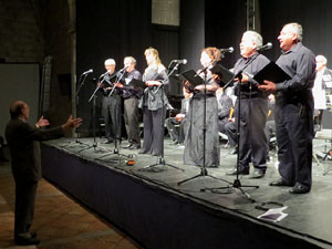 Temps de Flors 2015. Estrena de la sardana Temps de Flors d'Eduard Font Coll