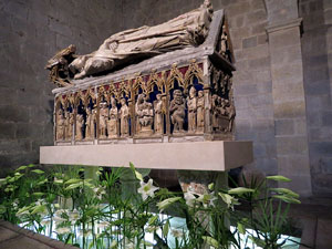 Temps de Flors 2015. L'esgl&eacute;sia de Sant Feliu