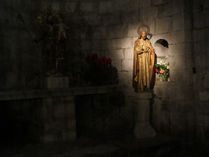 Temps de Flors 2015. L'esgl&eacute;sia de Sant Feliu