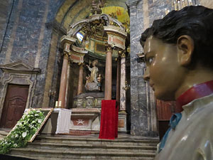 Temps de Flors 2015. L'esgl&eacute;sia de Sant Feliu