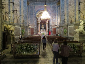 Temps de Flors 2015. L'esgl&eacute;sia de Sant Feliu