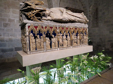 Temps de Flors 2015. L'esgl&eacute;sia de Sant Feliu