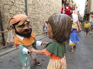 Und&agrave;rius, festival d'estiu de Girona de cultura popular i tradicional. Cercavila de Fal&middot;lera Gironina