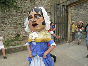 Und&agrave;rius, festival d'estiu de Girona de cultura popular i tradicional. Cercavila de Fal&middot;lera Gironina
