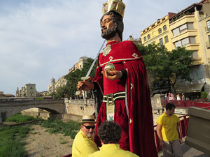 Und&agrave;rius, festival d'estiu de Girona de cultura popular i tradicional. Cercavila de Fal&middot;lera Gironina