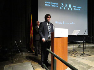 350 anys de l'Antic Hospital de Santa Caterina. Presentaci&oacute; de les acitivtats commemoratives