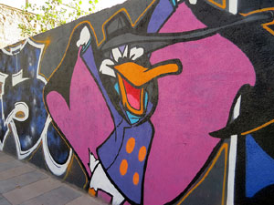 Art mural als carrers de Girona 