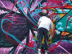 Art mural als carrers de Girona 