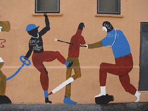 Art mural als carrers de Girona 