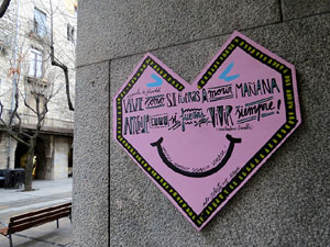Art mural als carrers de Girona 