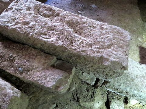 Estructures localitzades durant l'excavaci&oacute;