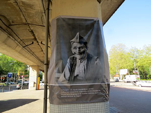 Festival MOT 2016. Exposici&oacute; Vides miN&Uacute;Scules al viaducte del tren