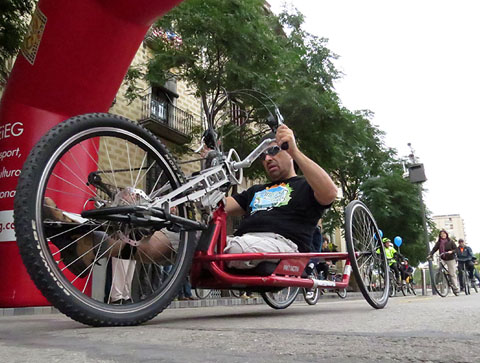 La sortida de la pla&ccedil;a Catalunya