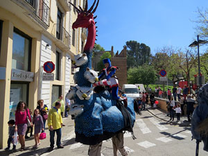 Festes de Primavera de Girona 2016. Penjada del Tarlà. La cercavila